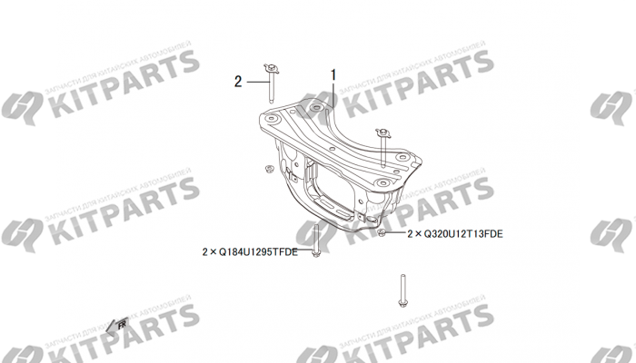 Подрамник 2 Haval H2