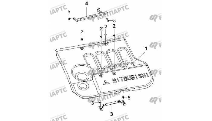 Крышка двигателя BYD